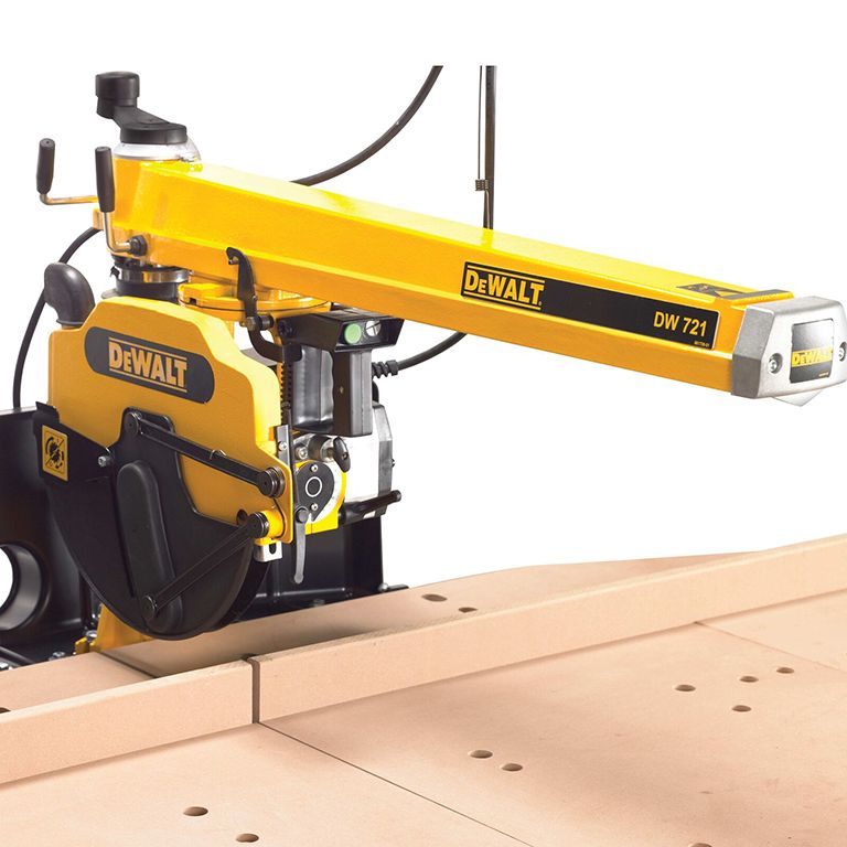 Електрически настолен циркуляр DeWALT DW721KN, 2000 W, ф 300 мм, 3000 об/мин