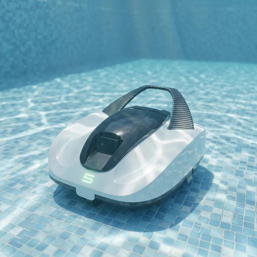 Прахосмукачка робот за басейни Hecht BLUESEA 100, 12.6 V, 90 мин