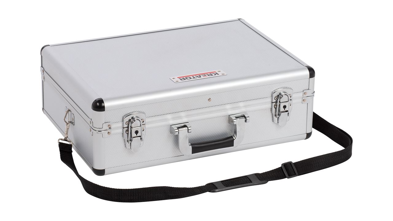 KREATOR KRT640102S Алуминиев куфар за инструменти 460x330x160 мм