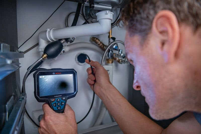 Акумулаторна инспекционна камера Bosch Professional GIC 12V-5-27C, 1,5 V, LR6 (AA), 5