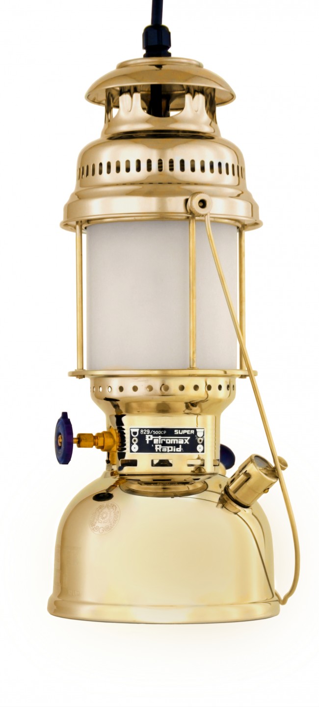 PETROMAX HK 500 Electric Brass Електрическа лампа 60 W (PX5ME-H)