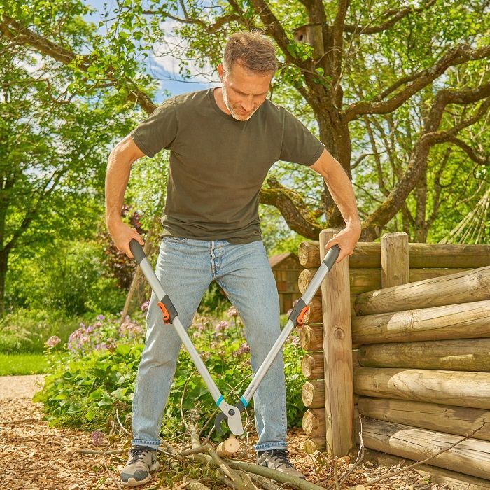 Телескопична ножица за клони Gardena Entry Lopper Telescopic, 42 мм, 65-90 см (12020-20)
