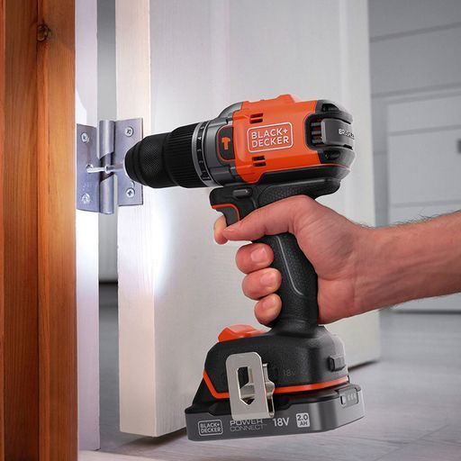 Акумулаторен ударен винтоверт Black & Decker BLD683XN, 18 V, 50 Nm, 13 мм, без батерии и зарядно устройство
