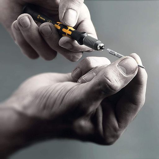 Комплект отвертка за фина механика Wera Kraftform Kompakt Micro 20 ESD 1, SB/PH/TX, 20 бр. - от Etools.bg Комплект отвертка за фина механика Wera Kraftform Kompakt Micro 20 ESD 1, SB/PH/TX, 20 бр. (05073671001)