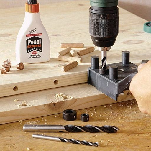 Шаблон за дибли за дибли в комплект с аксесоари Wolfcraft - от Etools.bg Шаблон за дибли за дибли в комплект с аксесоари Wolfcraft (4645000)