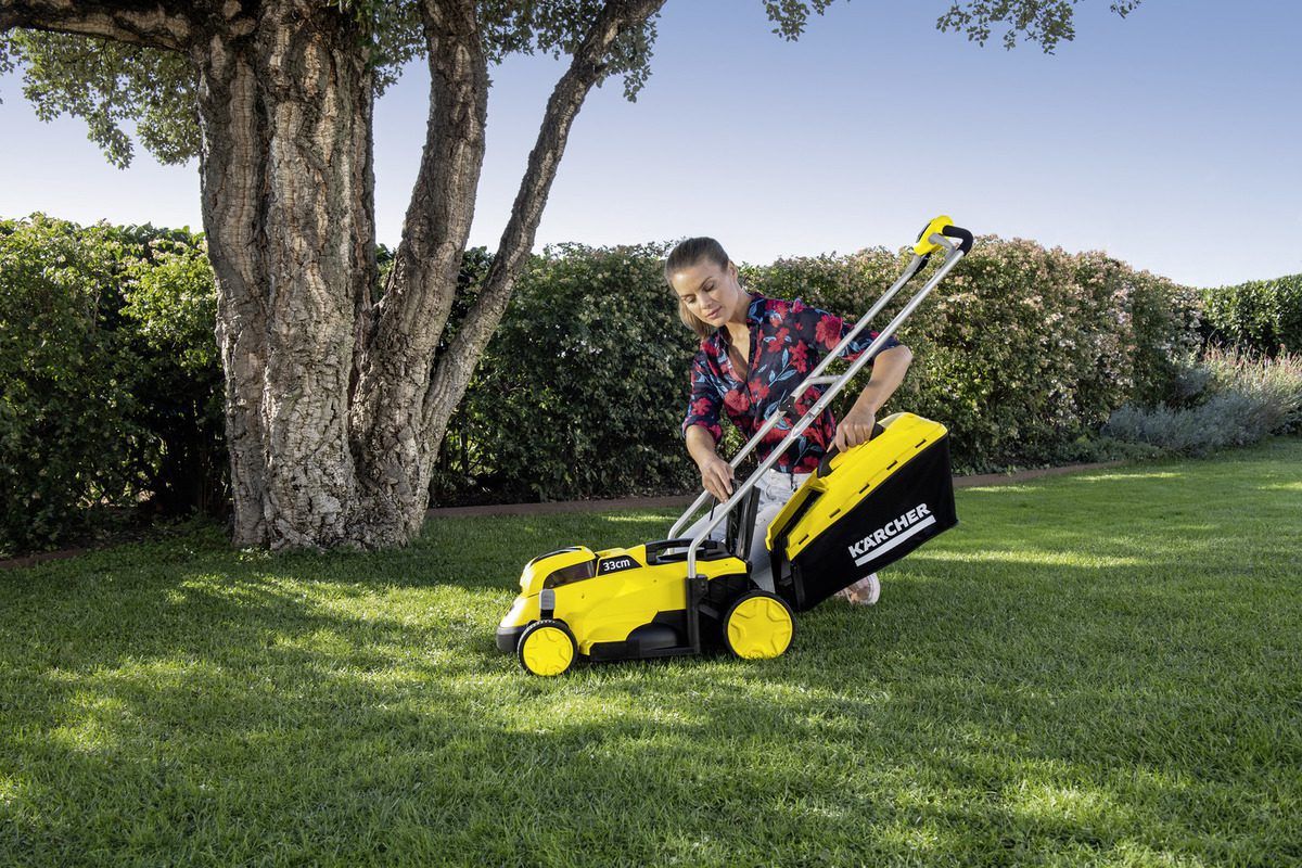 Акумулаторна косачка Karcher LMO 18-33 Battery, 18 V, 33 см, 35 л, без батерии и зарядно устройство