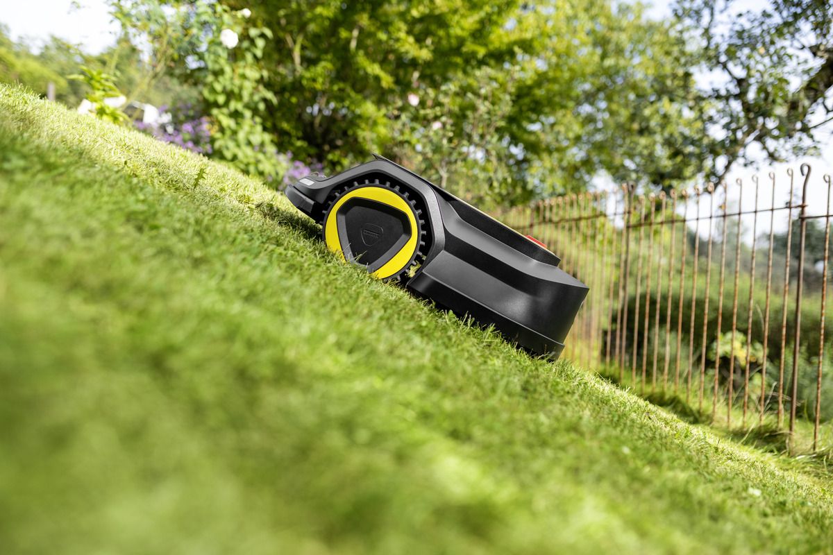 Акумулаторна косачка робот Karcher RCX 6, 18 V, 5 Ah, 35 см