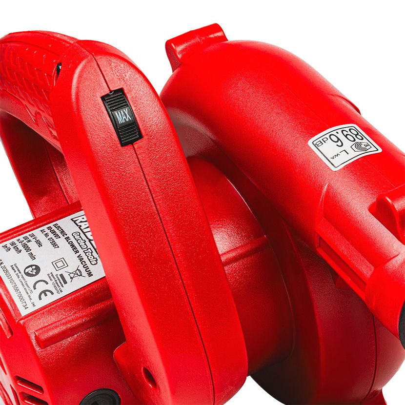 Електрически листосъбирач Raider RD-EBV07, 650 W, 3 м3/ч, 190 км/ч (075567)