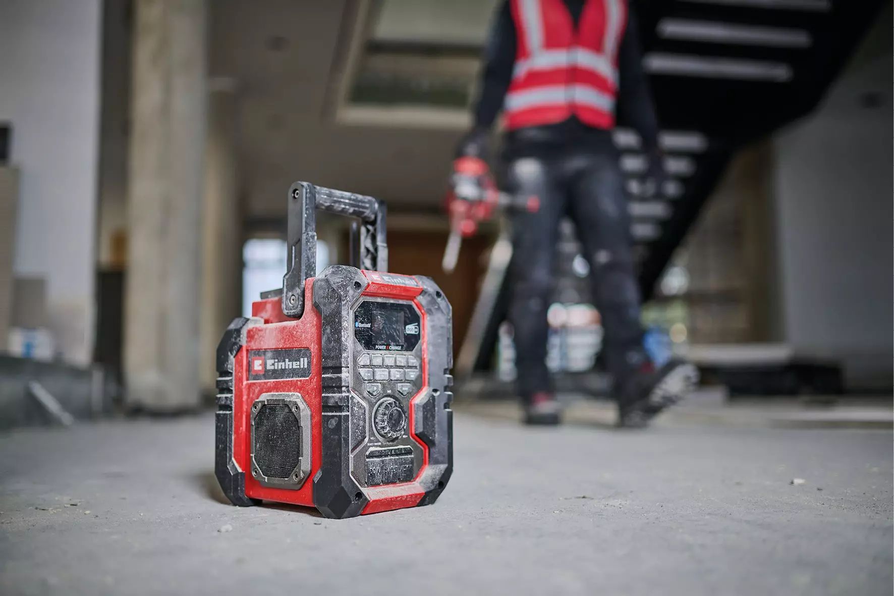 Акумулаторно радио Einhell TE-CR 18 Li DAB+/FM/BT, 18 V, 10 W, без батерии и зарядно устройство (3407995) - от Etools.bg Акумулаторно радио Einhell TE-CR 18 Li DAB+/FM/BT, 18 V, 10 W, без батерии и зарядно устройство (3407995)