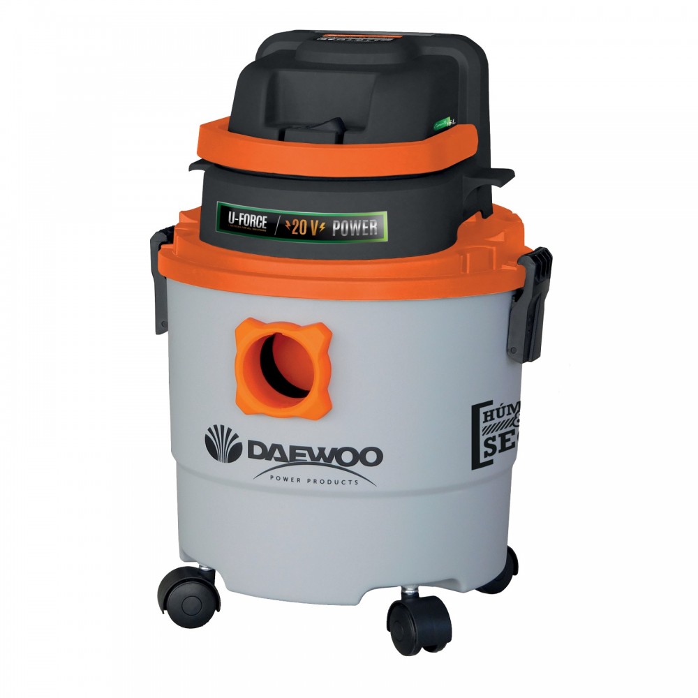 DAEWOO DALVC18-15L Акумулаторна прахосмукачка без батерии и зарядно устройство 18 V 15 литра