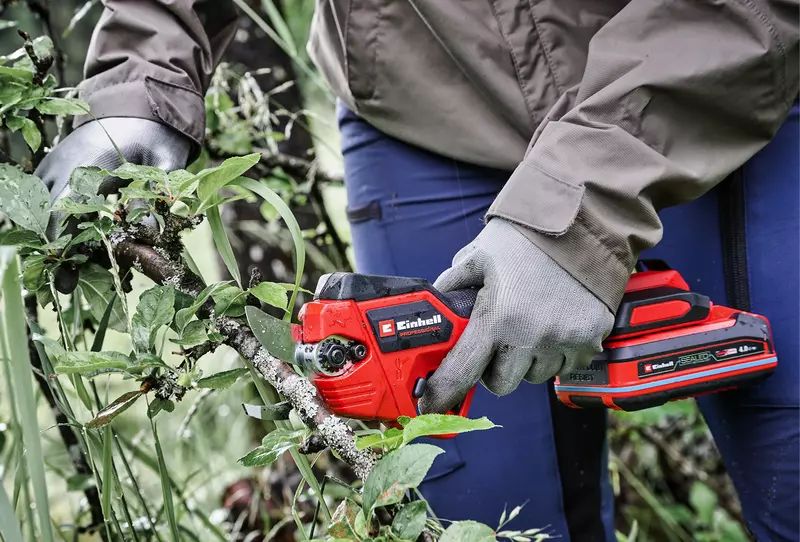 Акумулаторна градинска ножица без батерии и зарядно устройство Einhell GP-LS 18/28 Li BL-Solo, 18 V, 28 мм (3408320)