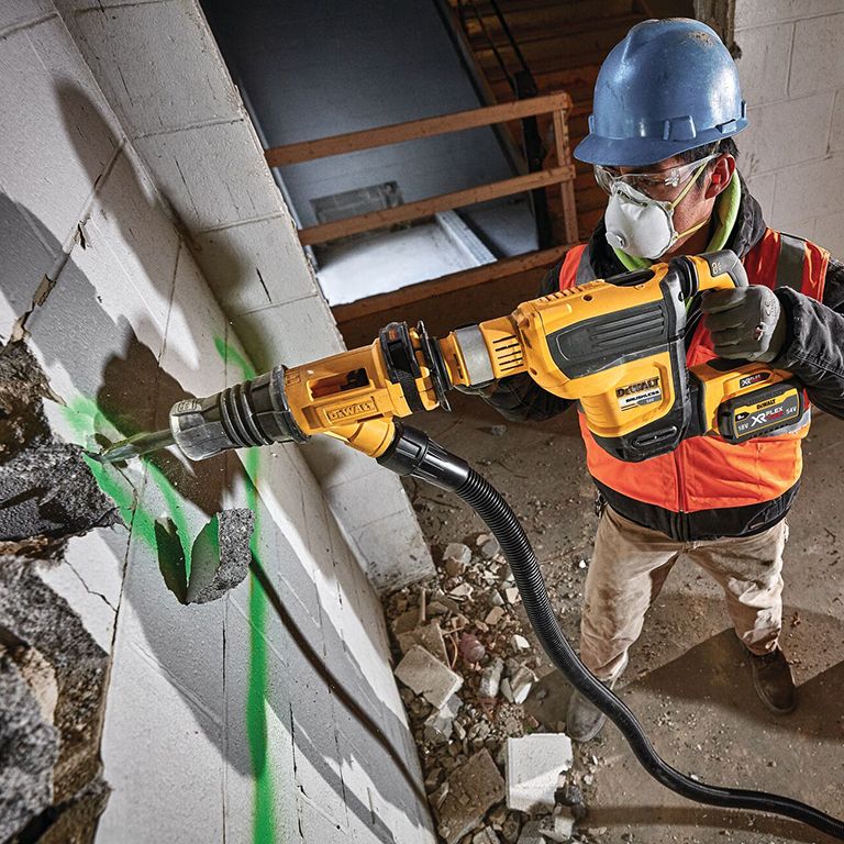 Акумулаторен перфоратор DeWALT DCH614N, SDS-Max, 54 V, 10.5 J, 1450-2900 уд/мин, без батерии и зарядно устройство