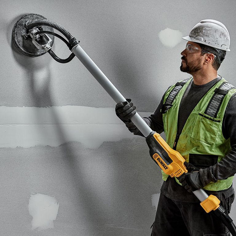 Електрическа шлайфмашина за стени и тавани DeWALT DWE7800, 450 W, ф 225 мм, 1200-2400 об/мин - от Etools.bg Електрическа шлайфмашина за стени и тавани DeWALT DWE7800, 450 W, ф 225 мм, 1200-2400 об/мин