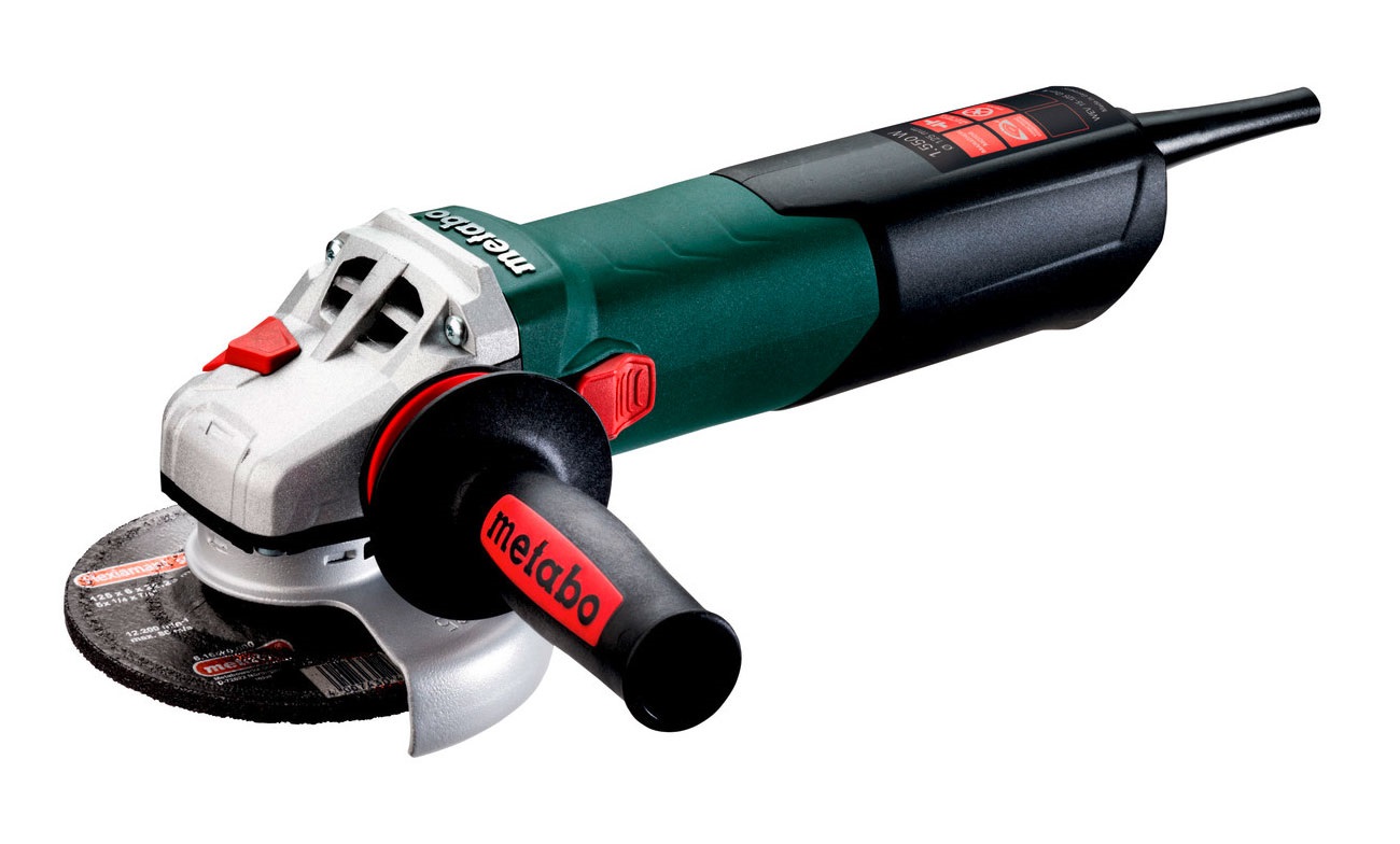 Електрически ъглошлайф Metabo WE 15-125 Quick, 1550 W, ф125 мм - от Etools.bg Електрически ъглошлайф Metabo WE 15-125 Quick, 1550 W, ф125 мм