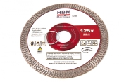 HBM 9206 Диамантен диск за рязане на гранитогрес ф125 мм
