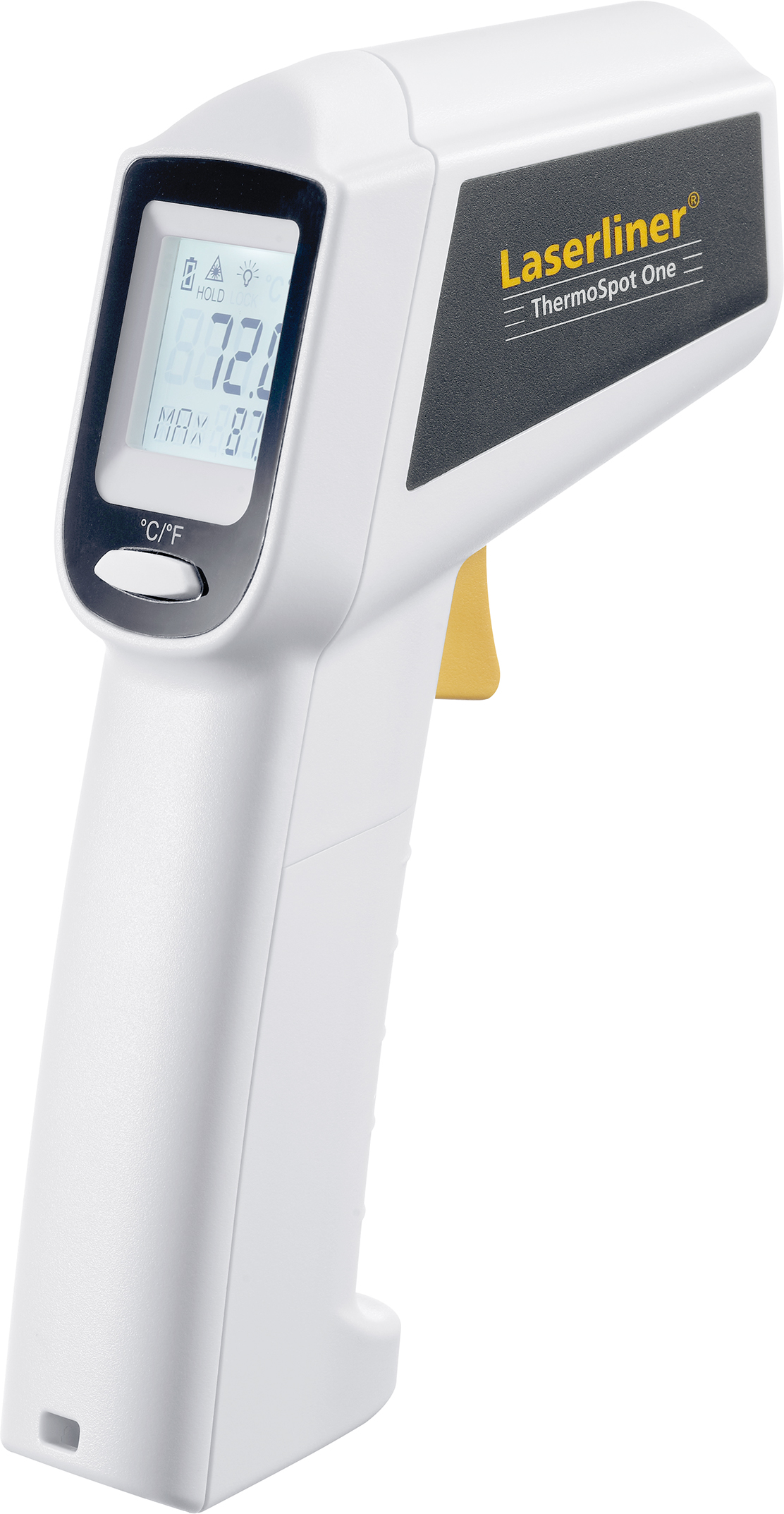 Безконтактен термометър Laserliner ThermoSpot Laser, от - 38 градуса С до 365 градуса С