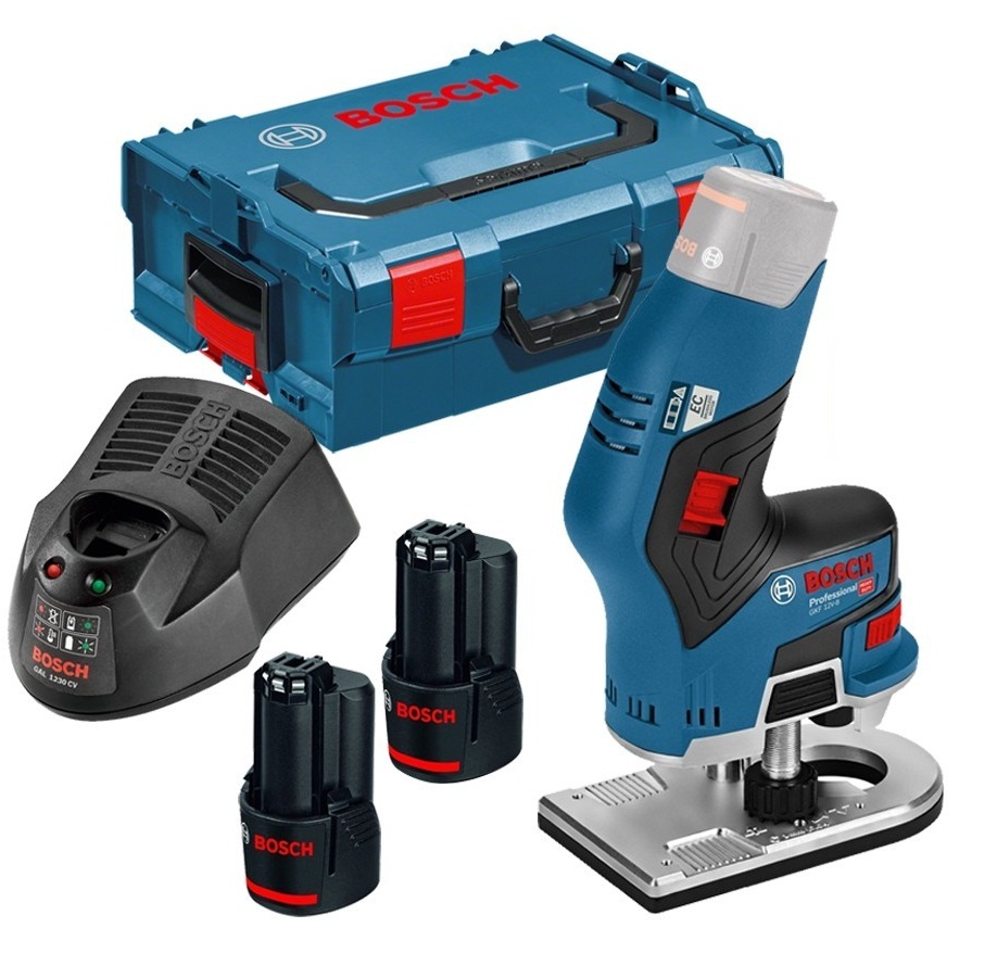 Акумулаторна фреза BOSCH GKF 12V-8 Professional, 12V - от Etools.bg Акумулаторна фреза BOSCH GKF 12V-8 Professional, 12V