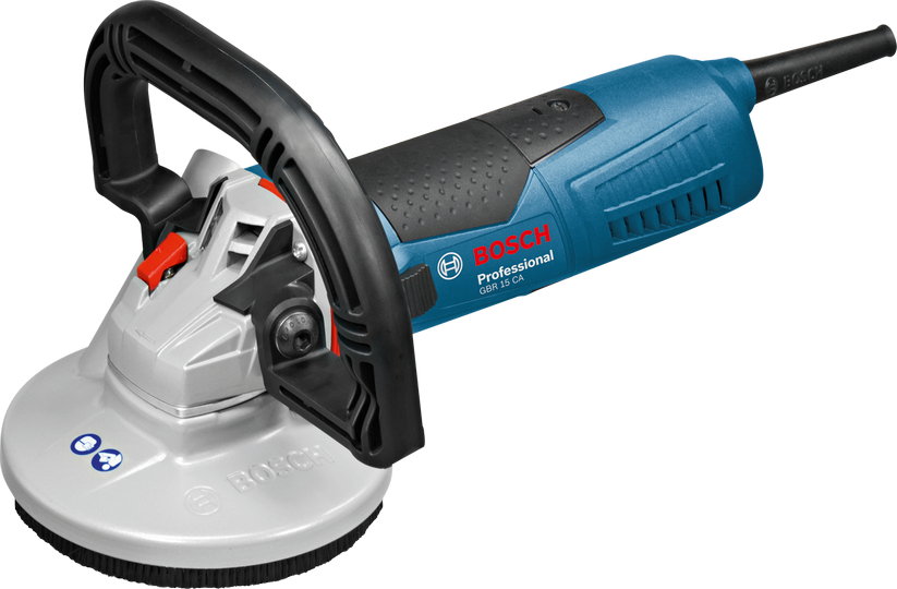 Машини за шлайфане на бетон BOSCH GBR 15 CA Professional, 1500W, 9300об/мин, 125мм