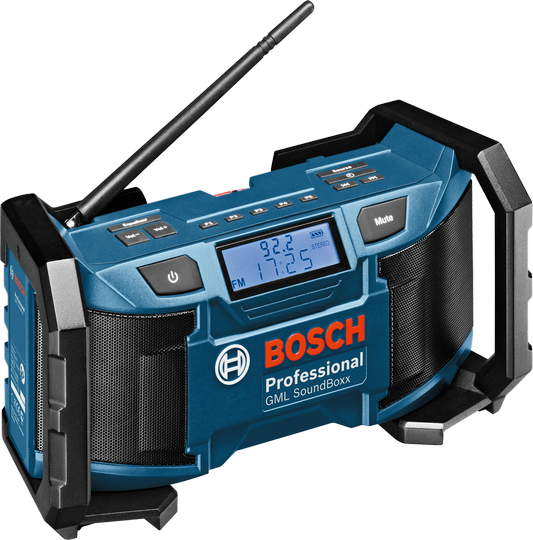 Акумулаторно радио BOSCH SoundBoxx Professional, 14.4-18V, LR03 (AAA), без батерии и зарядно устройство