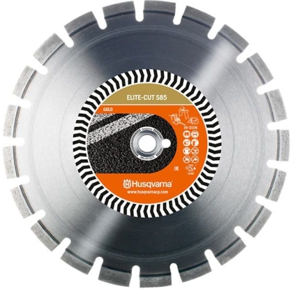 HUSQVARNA CONSTRUCTION Elite-Cut S85 Диамантен диск за мокро рязане на асфалт ф450 мм 25.4 мм (579 80 95-50)