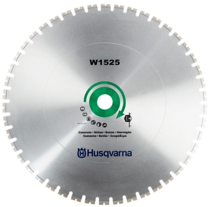 HUSQVARNA CONSTRUCTION Elite-Cut W1525 Диамантен диск за мокро рязане на армиран бетон и скални материали ф1000 мм 60 мм 4.5 мм (590 77 93-04)