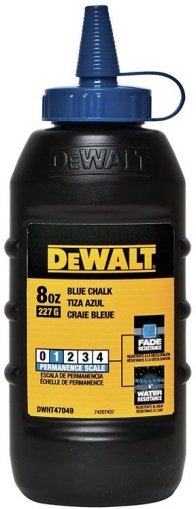 DEWALT DWHT47049-9 Боя за зидарски чертилка тебеширен прах синя 227 гр