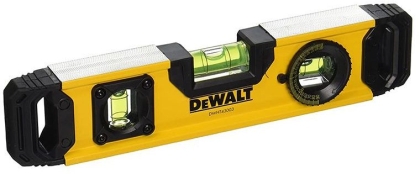 DEWALT DWHT0-43003 Алуминиев нивелир с магнитна основа 250 мм 0.5 мм/м