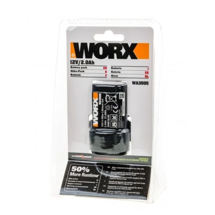WORX WA3505 Акумулаторна батерия за WX128 12 V 2 Ah (3447051)