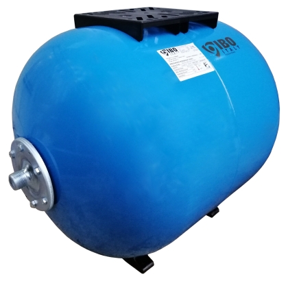 IBO Italy GBH Разширителен хидрофорен съд 80 л 10 бара 1" хоризонтален