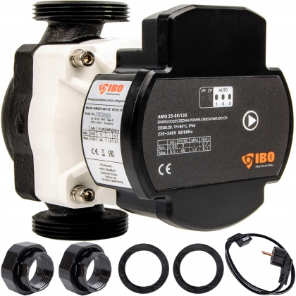 IBO AMG 25-60/130 Циркулационна помпа 45 W 6 м 55 л/мин 130 мм
