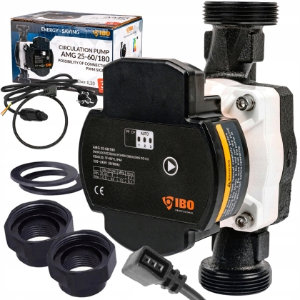 IBO AMG 25-60/180 Циркулационна помпа 45 W 6 м 55 л/мин 180 мм