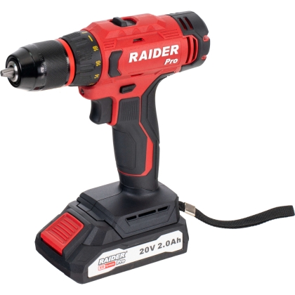 Акумулаторен ударен винтоверт Raider RDP-PCDI20, 20 V, 50 Nm, 2 Ah (030236)