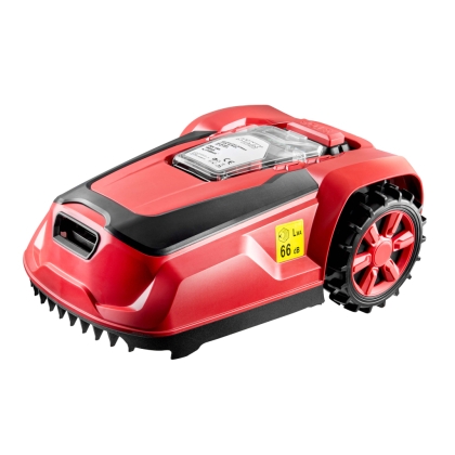 Акумулаторна косачка робот Raider RD-RLM44, 20 V, 2 Ah, 400 м2, 180 мм (075344)
