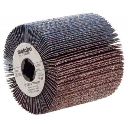 Ламелна шлифовъчна ролка Metabo, 105х100 мм, P80 (623479000)