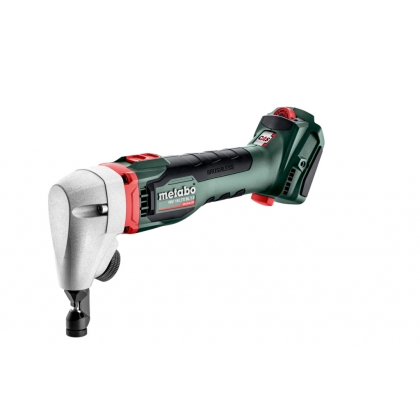 Акумулаторна ножица за ламарина Metabo NIV 18 LTX BL 1.6 Solo, 18 V, без батерии и зарядно устройство (601614850)
