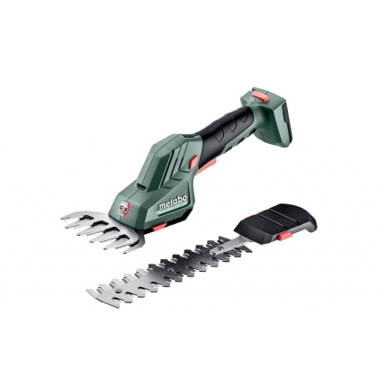 Акумулаторна ножица за трева и храсти Metabo SGS 12 Q Solo, 12 V, 115 мм, без батерии и зарядно устройство (601608850)