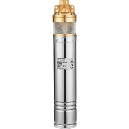 Електрическа потопяема водна помпа за чиста вода Raider RD-WP69, 1500 W, 99 м, 2400 л/ч (070176)