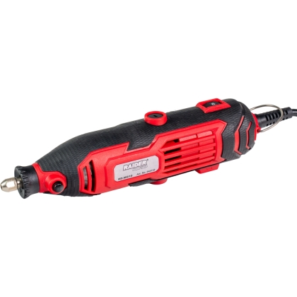 Електрически прав шлайф с аксесоари Raider RD-MG10, 160 W, 189 бр. (044110)