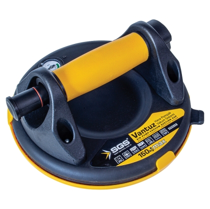 Вакуум дръжка с манометър Valvnos Professional, до 150 кг (46267)