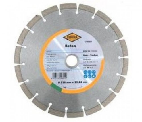 Диамантен диск за бетон CEDIMA Beton I, ф115х22.2х1.9 мм, 8 зъби