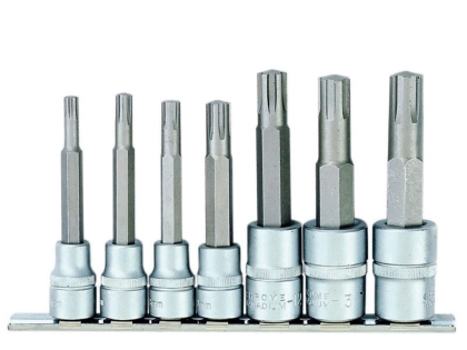 Комплект вложки накрайници Force, Ribe, 3/8"-1/2", 7 бр. (JN94003)