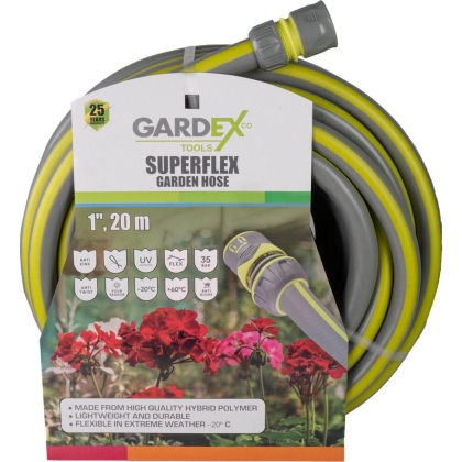Градински маркуч Gardex Superflex, 1", 20 м (404906)