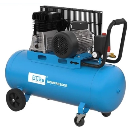 Електрически маслен компресор Gude 580/10/100 H400V, 3000 W, 100 л, 480 л/мин (50147)