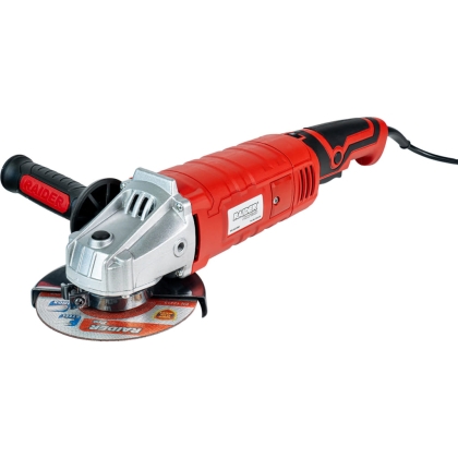 Електрически ъглошлайф Raider RD-AG39, 1150 W, ф 125 мм (020140)