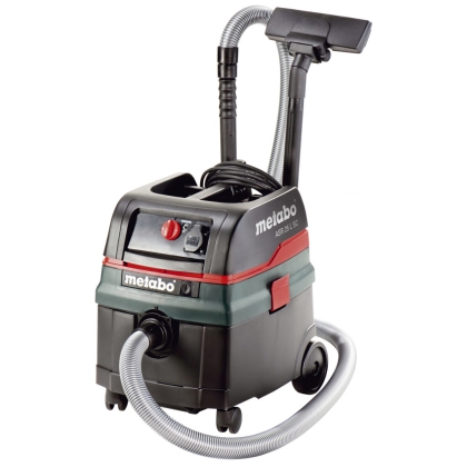 Електрическа прахосмукачка за сух и мокър режим Metabo ASR 25 L SC, 1400 W, 3660 л/мин (602024000)