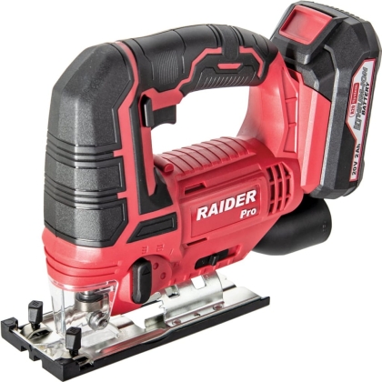 Акумулаторен прободен трион Raider RDP-SJS20 Set, 20 V, 2.4 Ah, 80 мм (030210)