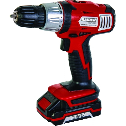 Акумулаторен винтоверт Raider RD-CDL25, 18 V, 1.5 Ah, 26 Nm (030145)