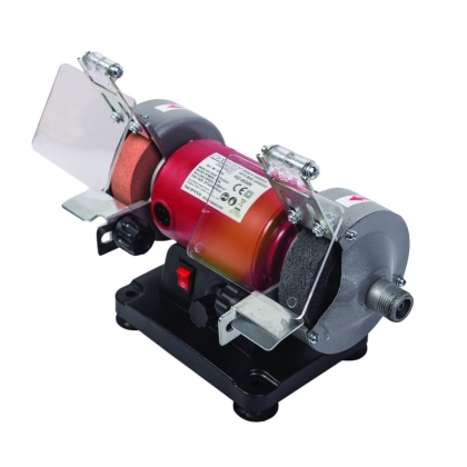 Електрически шмиргел с мини шлифовалка Raider RD-BG06, 120 W, ф 75 мм (129928)