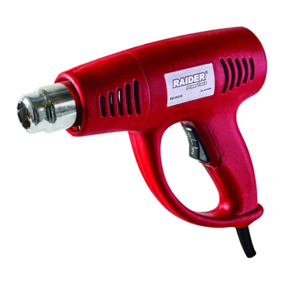 Електрически пистолет за горещ въздух Raider HG18, 2000 W, 80-600 °C (074307)