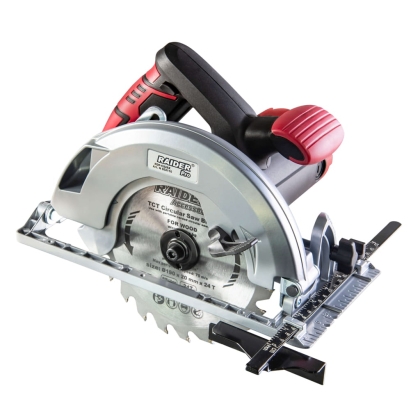 Електрически ръчен циркуляр Raider RDP-CS26, 1350 W, ф 190 мм (052110)